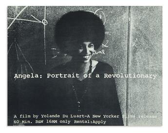 (BLACK PANTHERS.) Group of 3 Angela Davis leaflets.